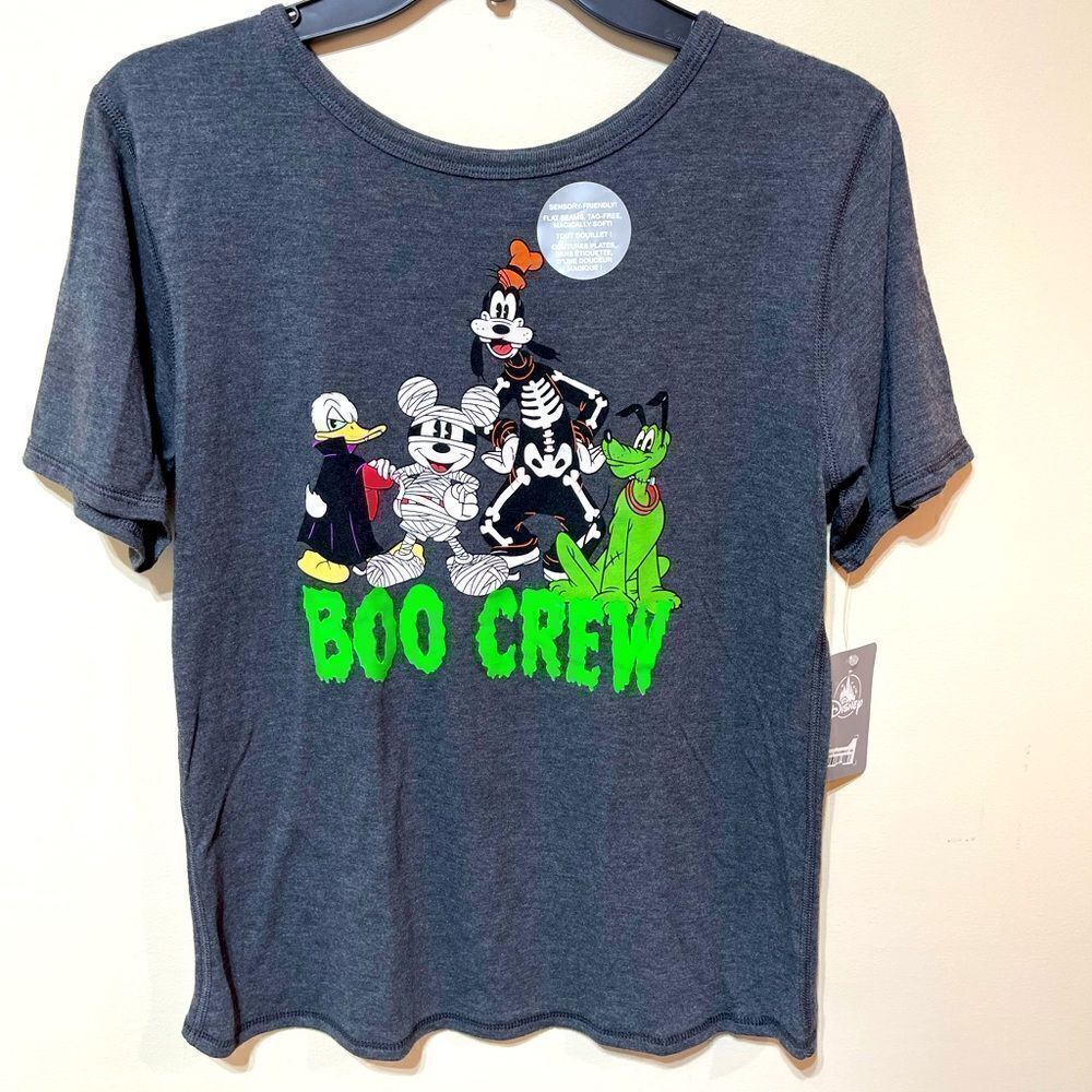 Disney Boo Crew Halloween T-Shirt XL 14 NWT